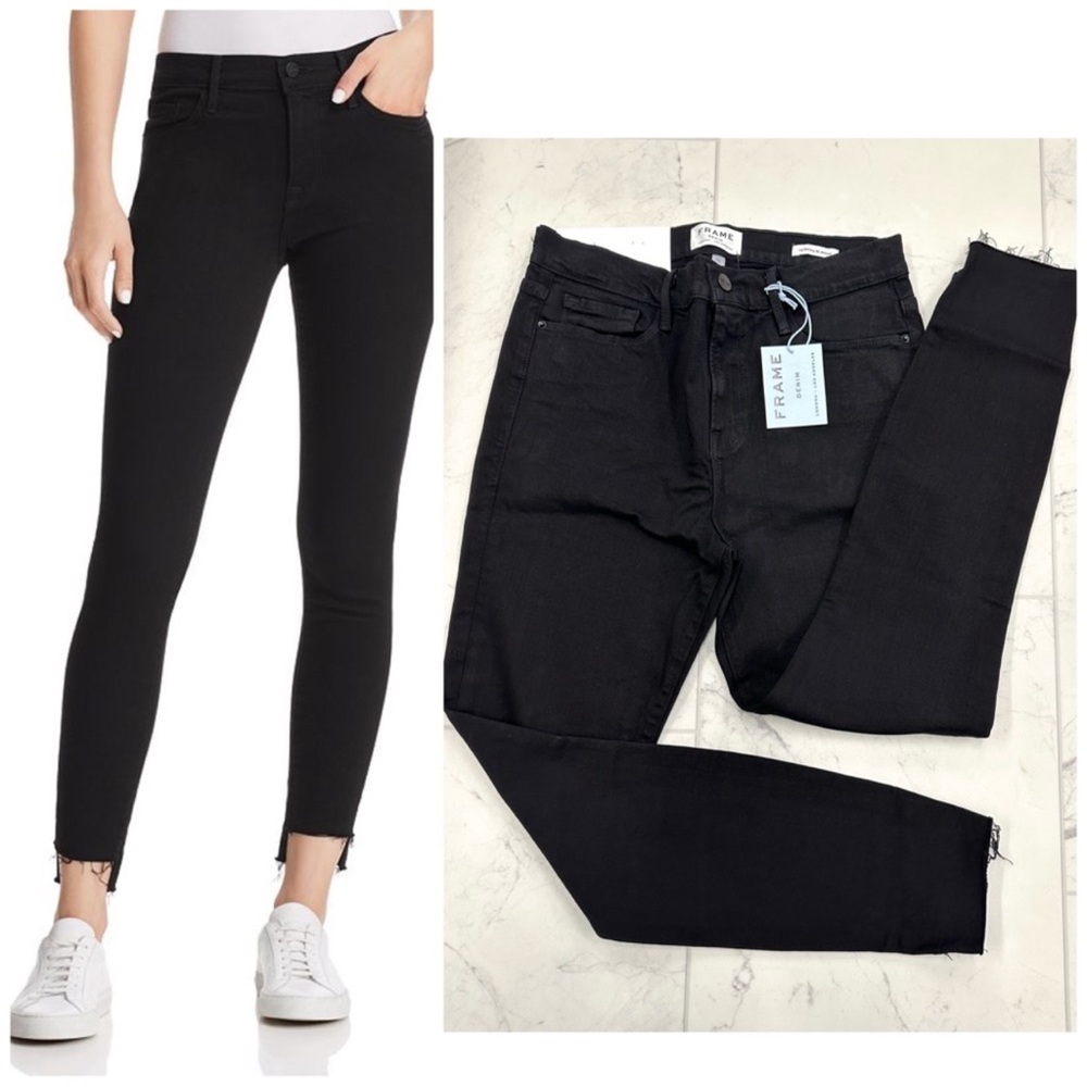 Frame Le Skinny De Jeanne Size: 23 in Film Noir